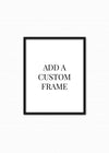 Custom Framing Add-on for Art Print or Painting