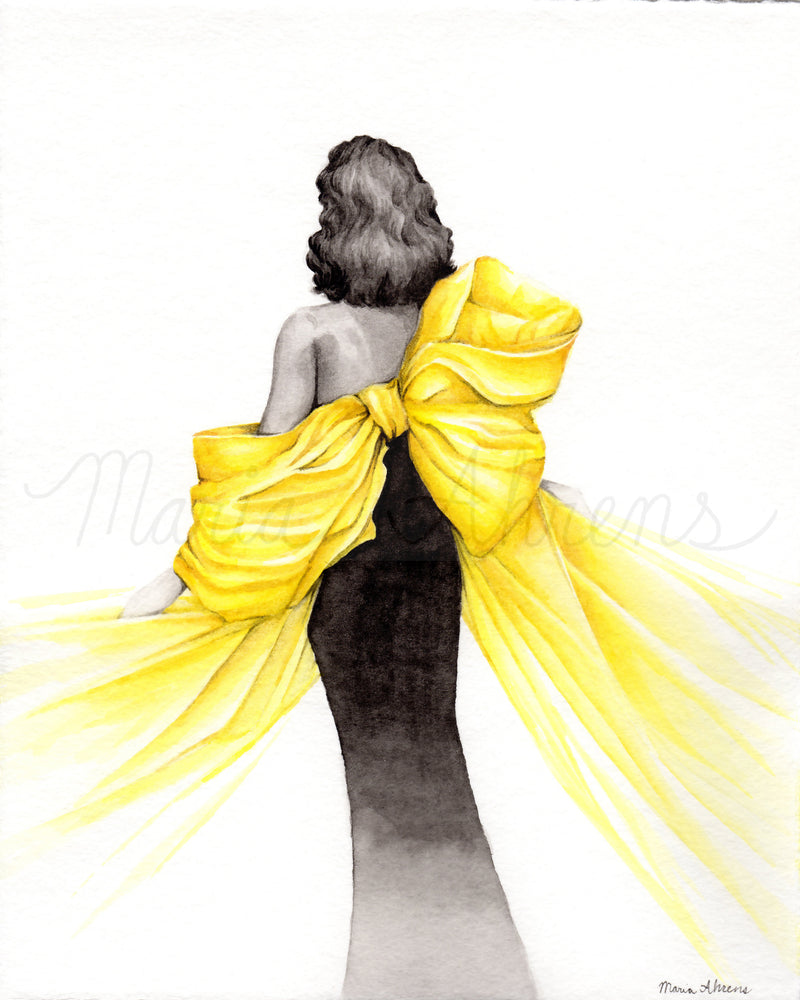 Bring Your Own Sunshine Fashion Illustration Watercolor Art Print Maria Ahrens Bring Your Own Sunshine Fashion Illustration Watercolor Art Print Maria Ahrens